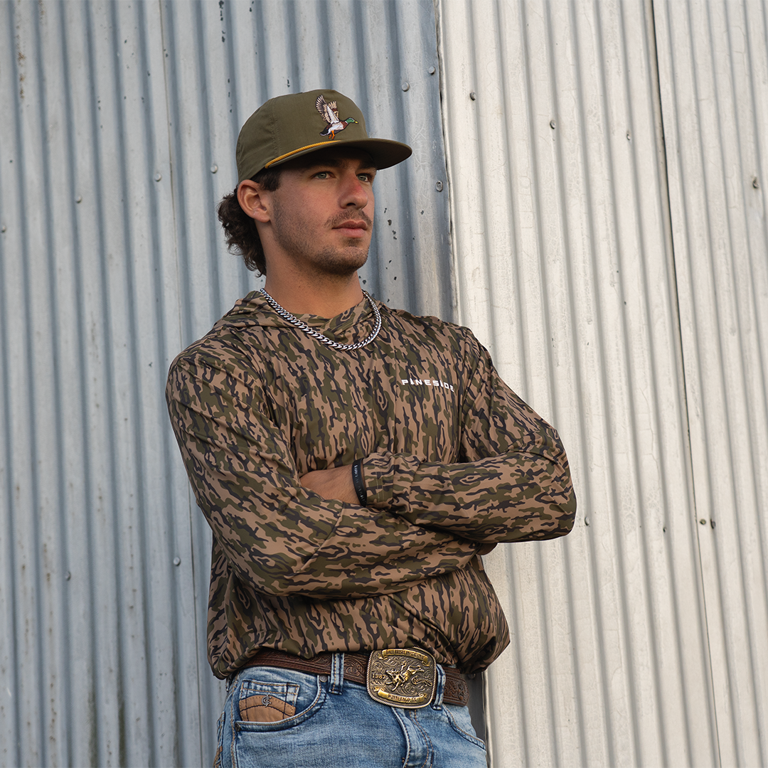 "Rugged Timber" Performance Long Sleeve