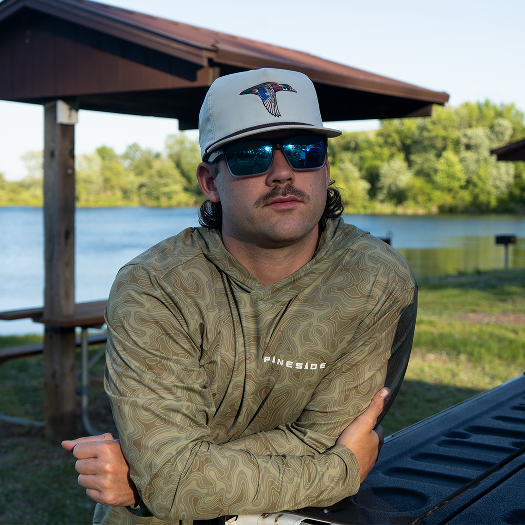 "Land Camo" Performance Long sleeve